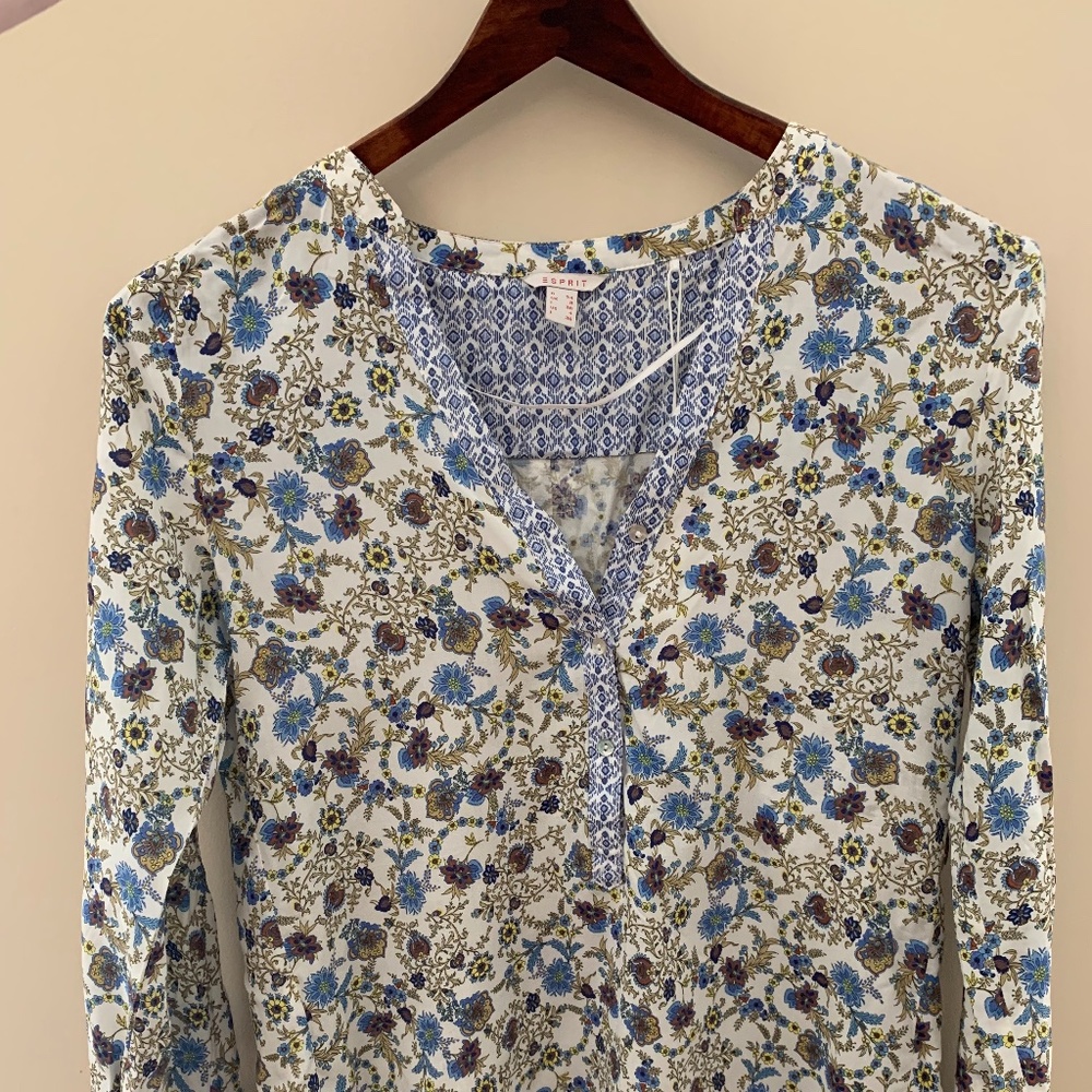 ESPIRIT Women's Floral Top